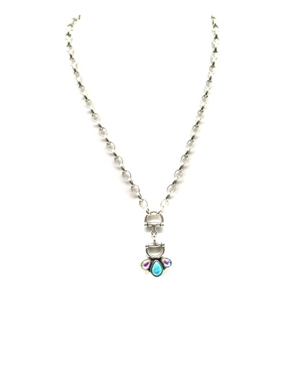 Western Snaffle Bit Pendant Necklace