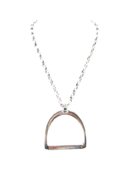 Western Large Snaffle Bit Pendant Necklace