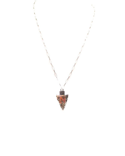 Western Arrow Head Initial Pendant Necklace