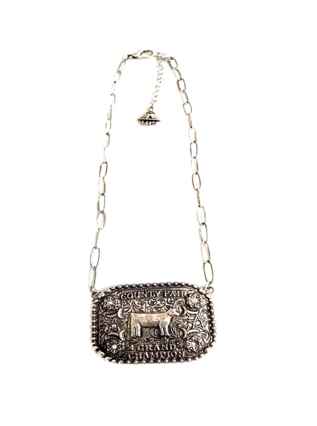 Western County Fair Champ Pendant Necklace