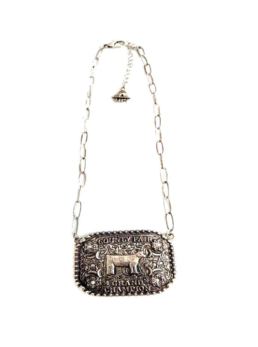 Western County Fair Champ Pendant Necklace
