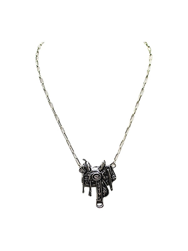 Western Saddle Necklace