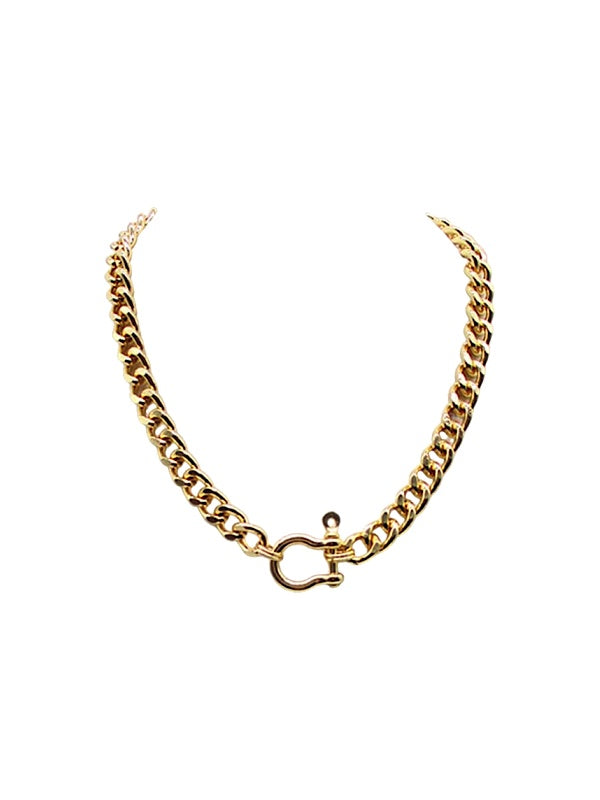 Western Snaffle Bit Chain Necklace