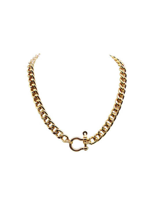 Western Snaffle Bit Chain Necklace