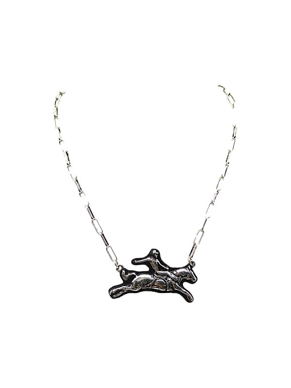 Western Bronc Rider Necklace