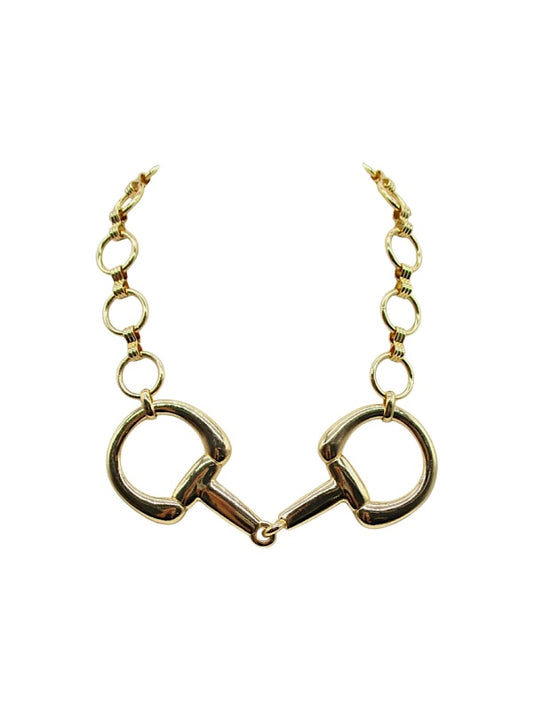 Western Snaffle Bit Necklace