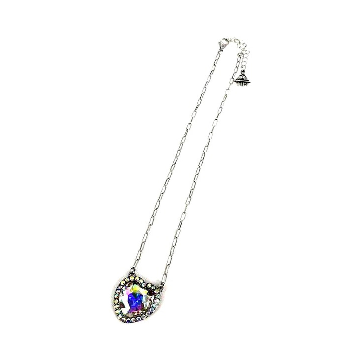 Western Crystal Heart Necklace