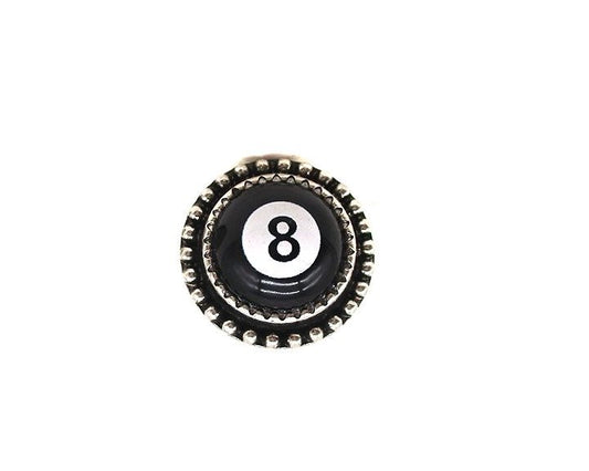8 Ball Cuff Ring