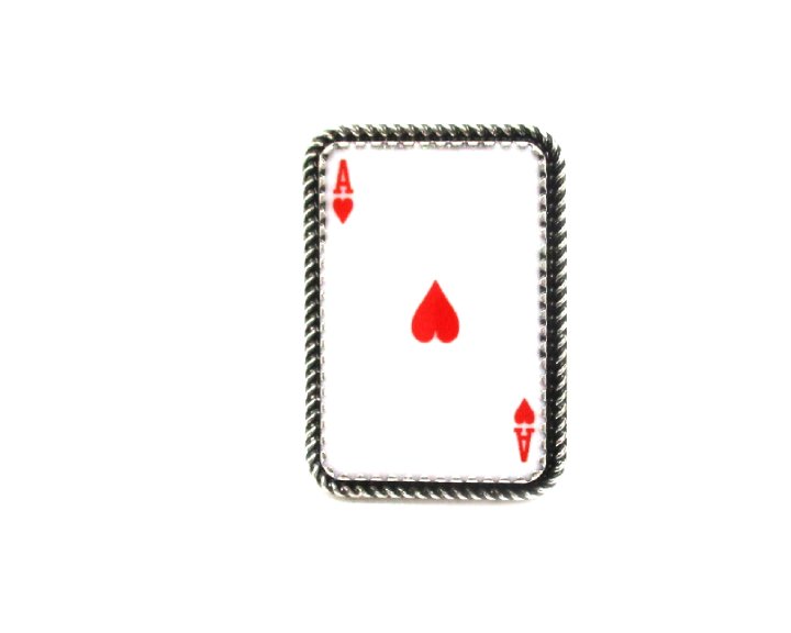 Heart Ace Cuff Ring