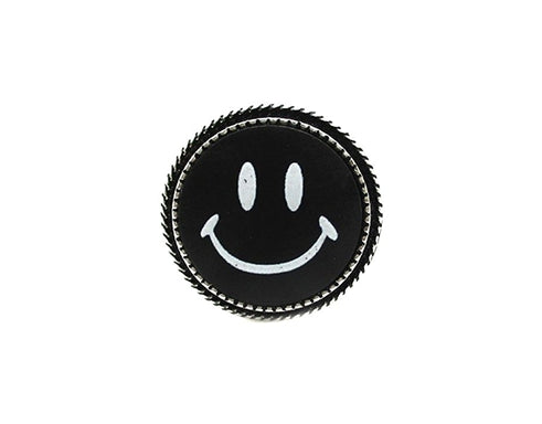 Smile Face Cuff Ring