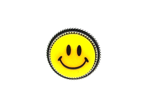 Smile Face Cuff Ring