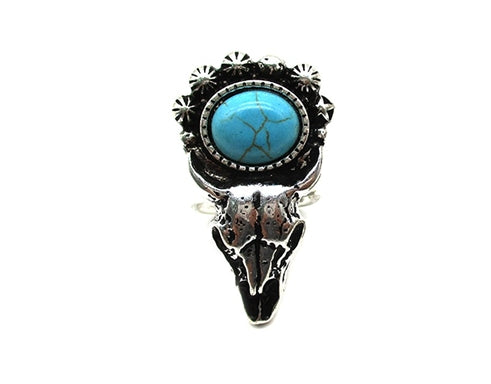 Western Steerhead TQ Cuff Ring