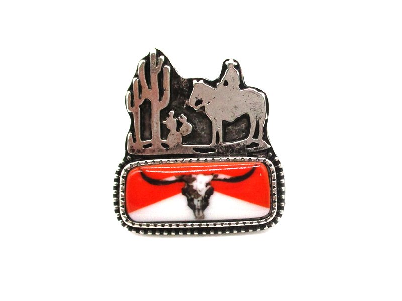 Western Steerhead Cuff Ring