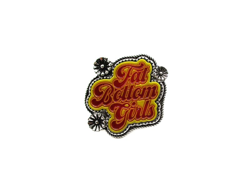 Western Fat Bottom Girls Cuff Ring
