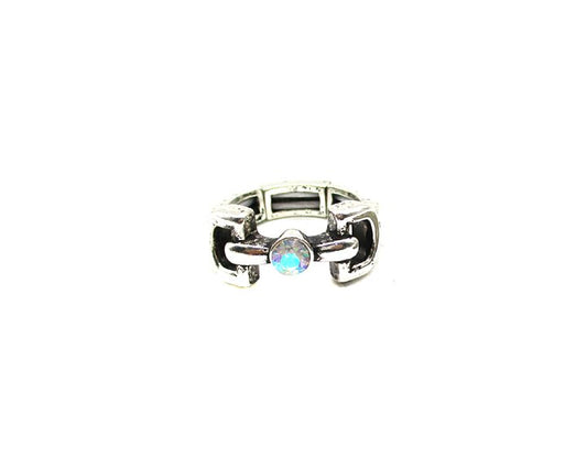 Western Snaffle Bit AB Stretch Ring