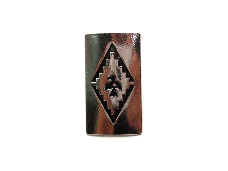 Western Thunderbird Rectangle Concho Cuff Ring