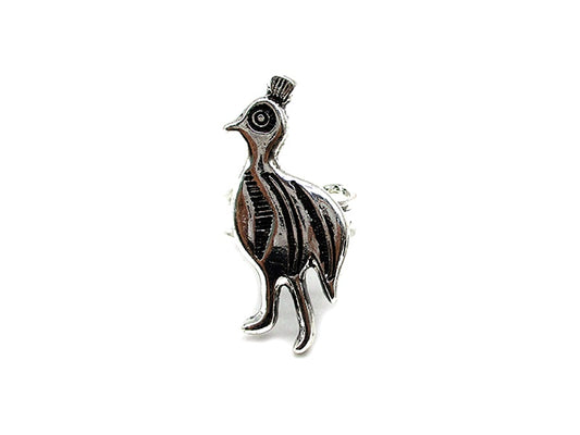 Western Road Runner Cuff Ring
