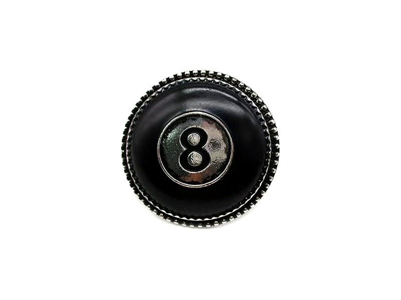 Western 8 Ball Cuff Ring