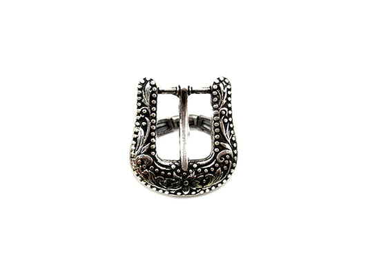 Western Belt Buckle Look Cuff Ring