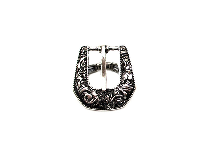 Western Belt Buckle Look Cuff Ring