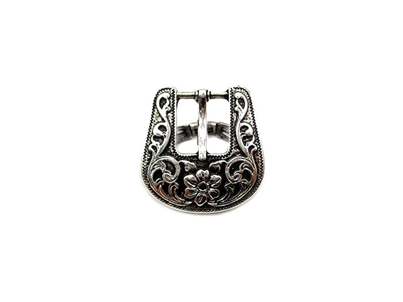 Western Belt Buckle Look Cuff Ring