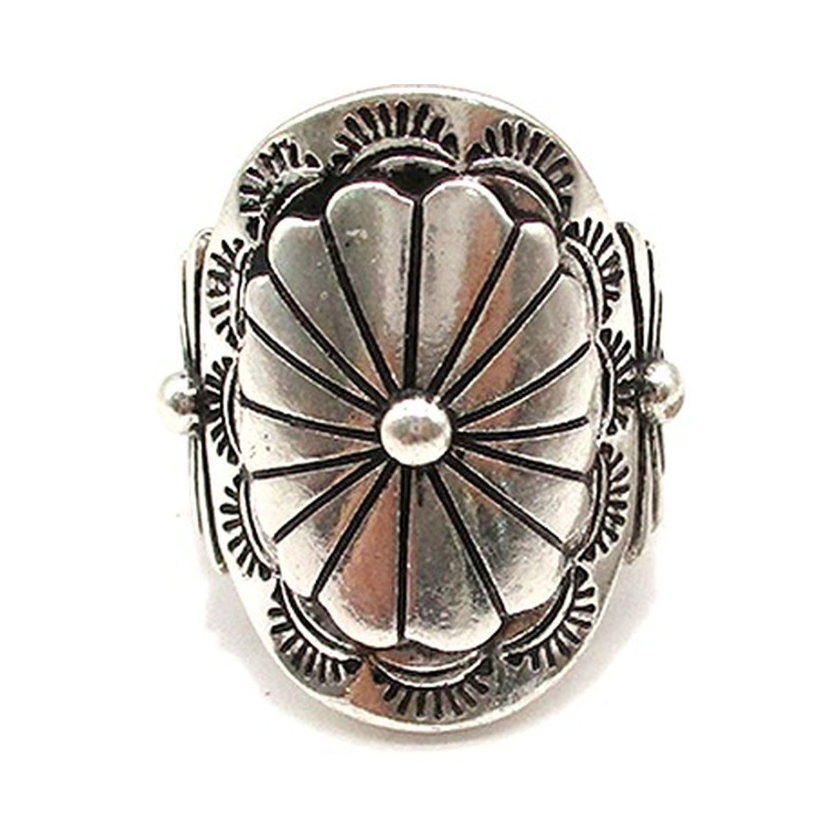 Western Concho Stretch Ring