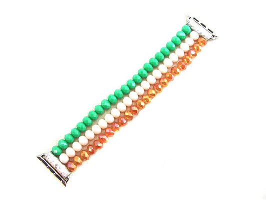 Multi Layer Glass Bead Apple Watchband