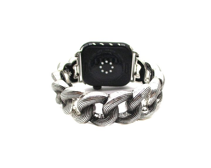 Western Chain Design Stretch Apple Watch Band