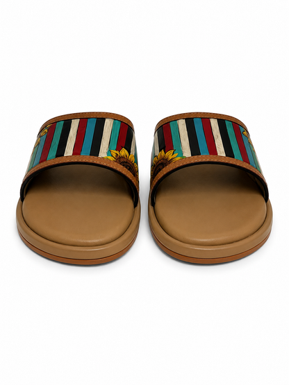 Western Seraph Sunflower Sandals
