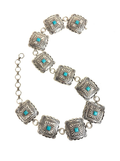 Western Concho Chain Belt - L
