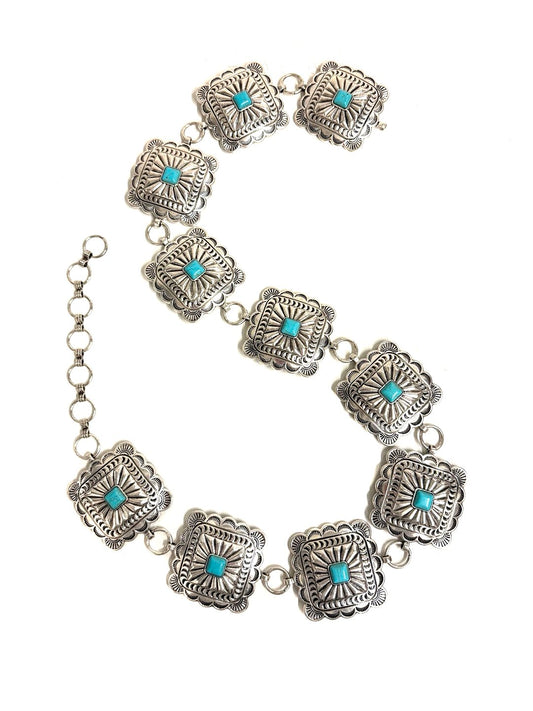 Western Concho Chain Belt - L