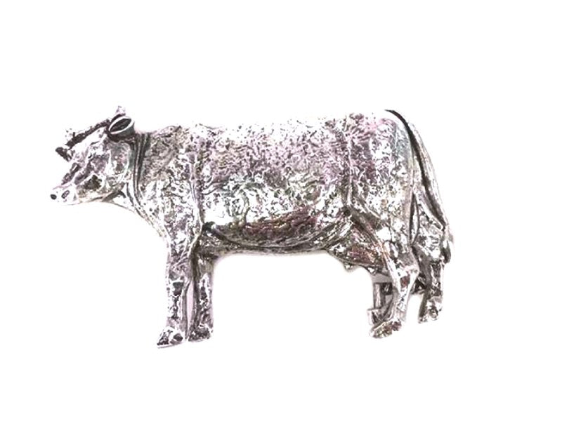 Western Metal Cow Belt Buckle