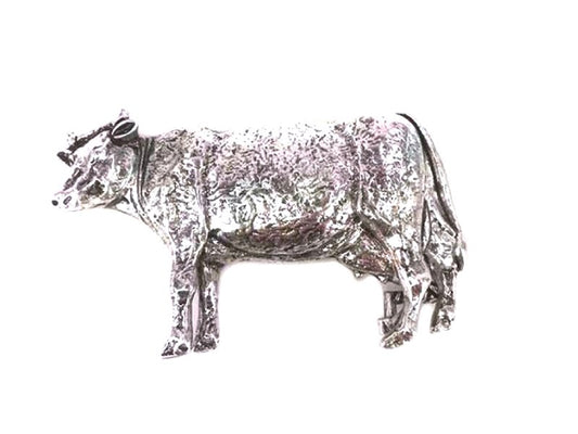 Western Metal Cow Belt Buckle