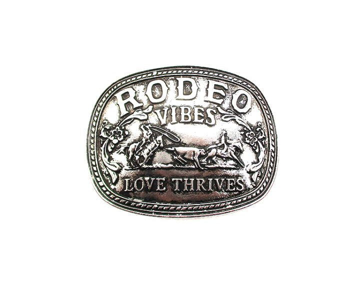 Western Rodeo Vibes Belt Buckle